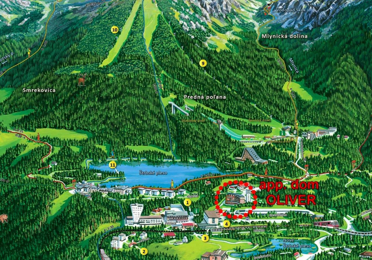 Strbske Pleso Rezidencia Oliver - Apartman 16A Εξωτερικό φωτογραφία